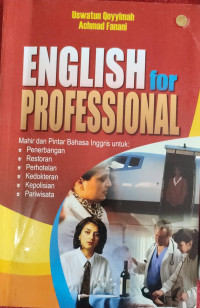 Image of English For Professional