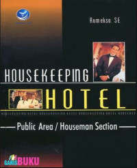 Image of Housekeeping Hotel Public Area/Houseman Section