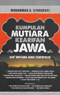 Image of Kumpulan mutiara kearifan Jawa: 800 + mutiara Jawa terpopuler