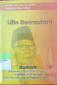 Image of Lilin Dewantara: Kumpulan Puisi